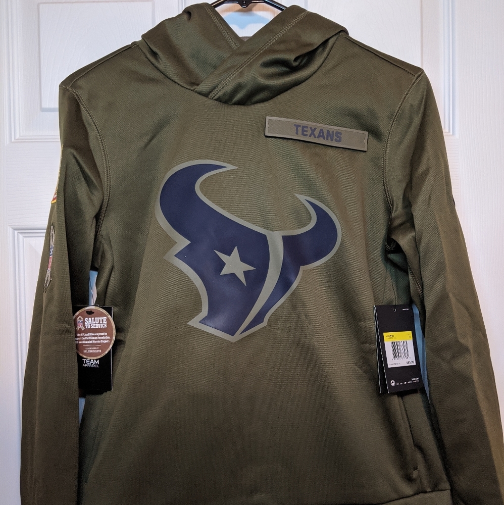 NWT Nike Houston Texans Salute to Service Hoodie